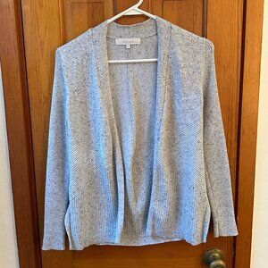 Verve Ami Cardigan - Light Gray Speckled, Small